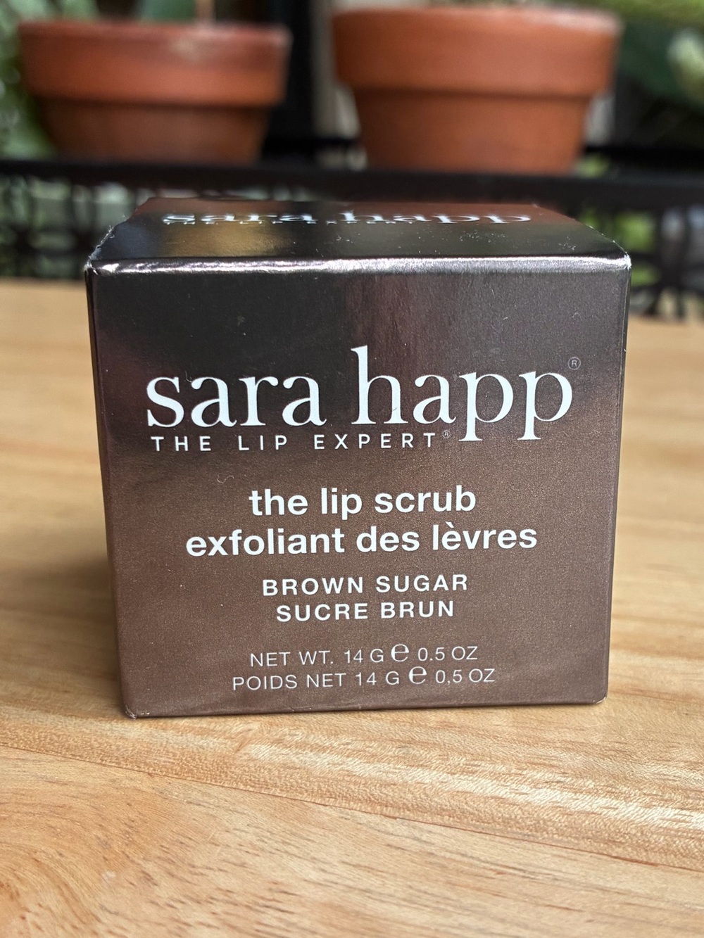 Sara Happ The Lip Scrub – Brown Sugar (0.5 oz / 14 g)